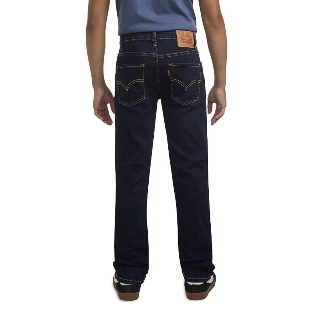 Levi's Boys Dark Blue Slim Jeans, Size 14 Reg - Picture 3 of 5